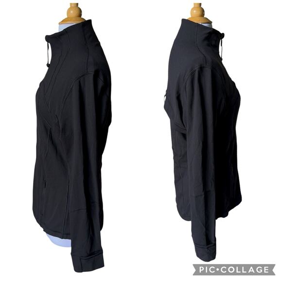 Lululemon Define Jacket Black Full Zip Luon Activewear Athleisure W4H98S Size 12 - Picture 9 of 13